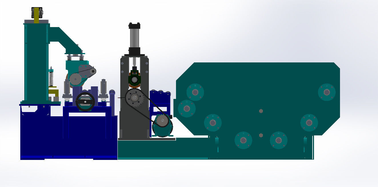 SEMICUTTOLENGTH paper machine Free 3D model_2