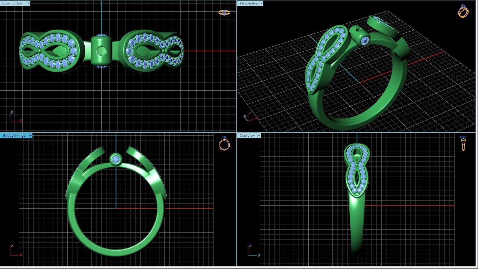 BULK-STL-20 SHANK-171 HEAD Files 3D print model_3
