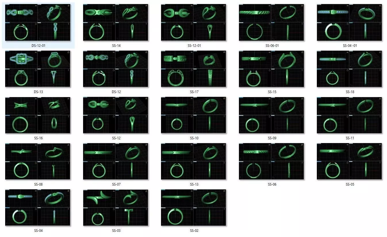 BULK-STL-20 SHANK-171 HEAD Files 3D print model_0