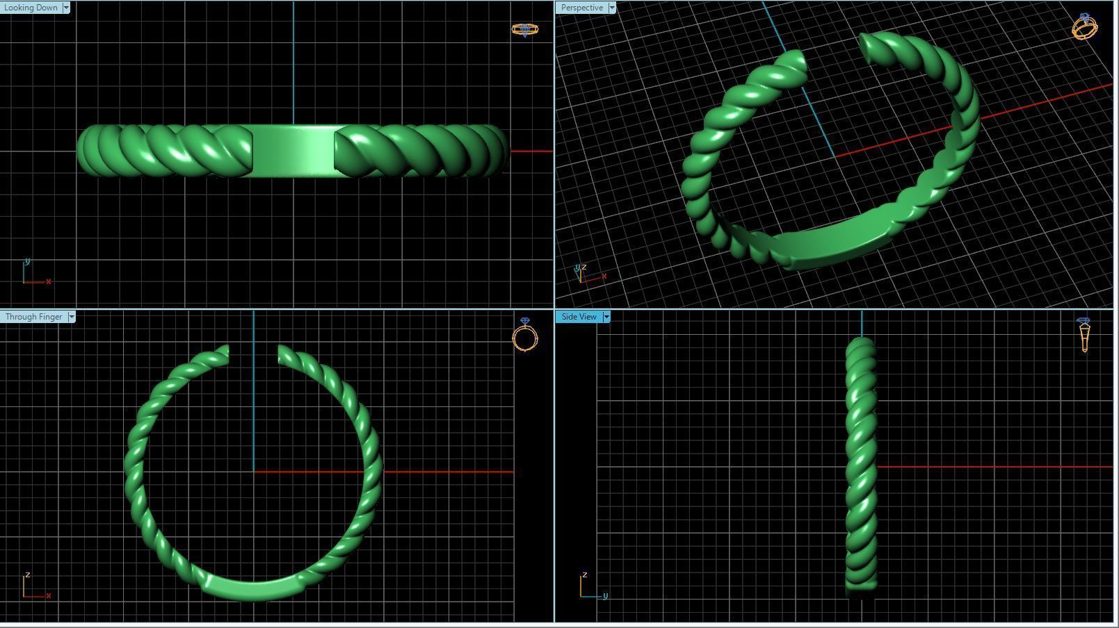 BULK-STL-20 SHANK-171 HEAD Files 3D print model_7