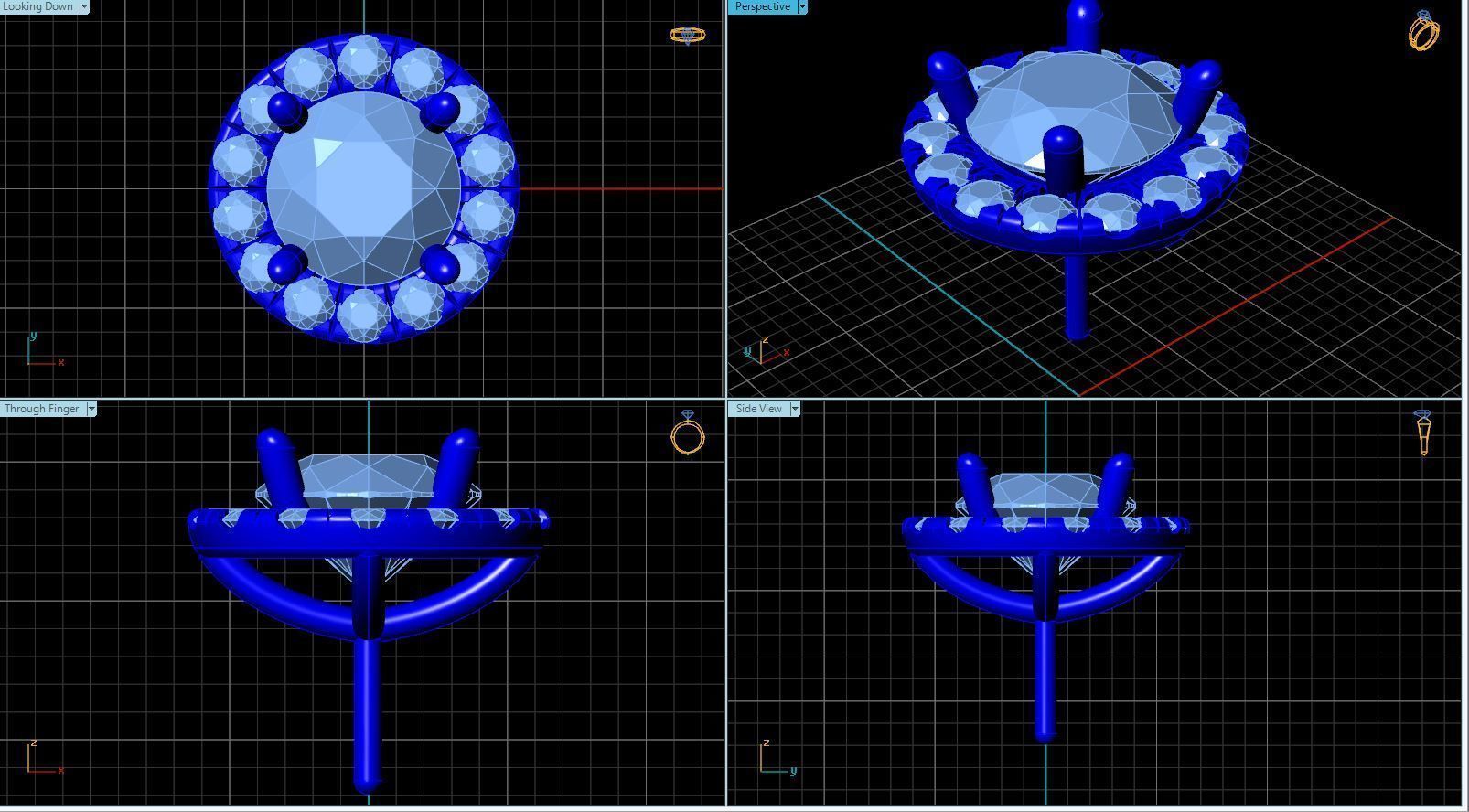 BULK-STL-20 SHANK-171 HEAD Files 3D print model_167
