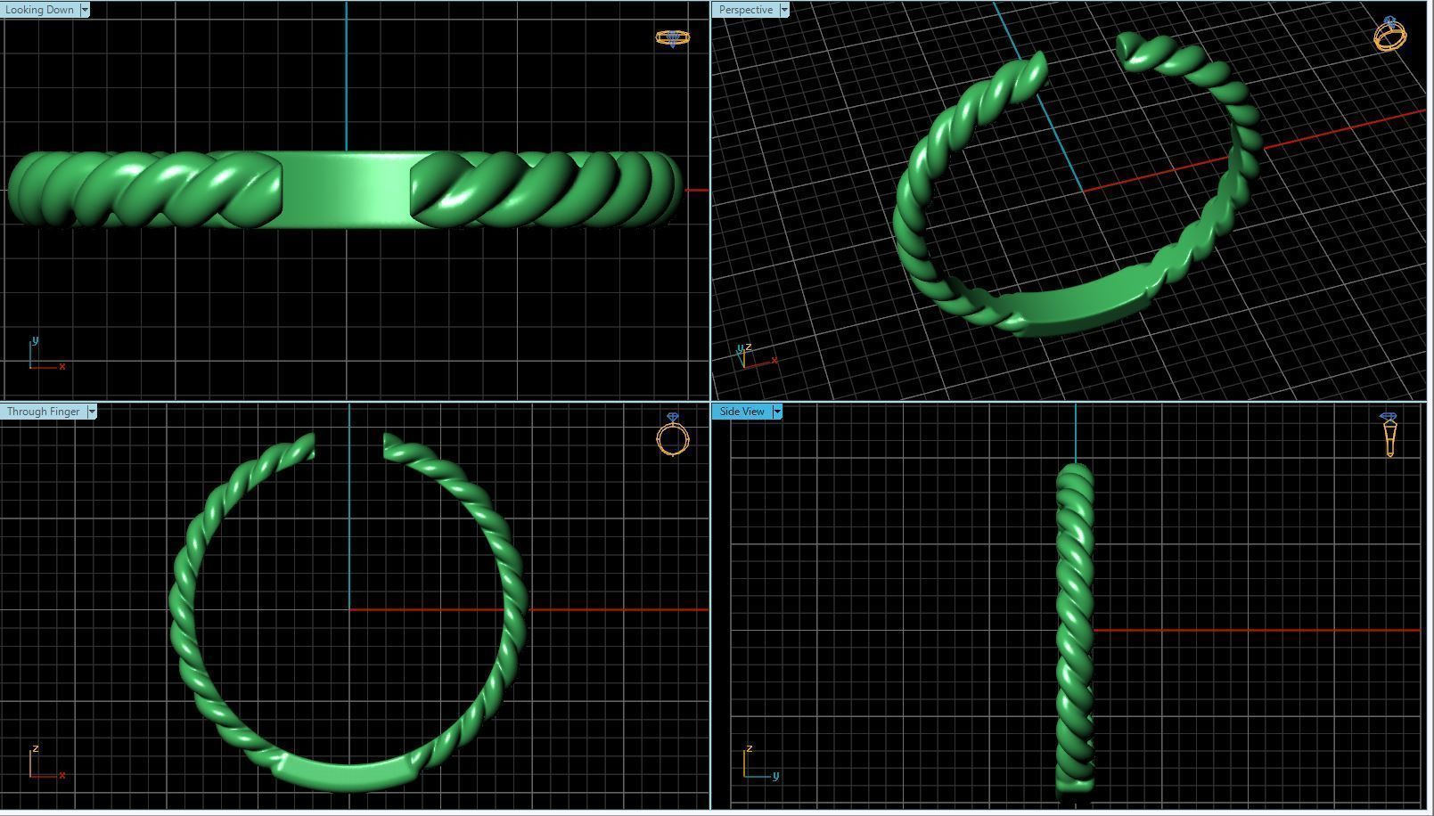 BULK-STL-20 SHANK-171 HEAD Files 3D print model_9