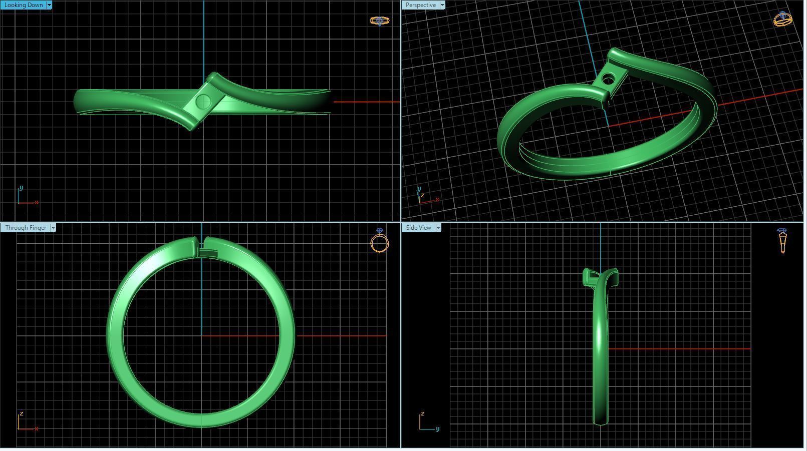 BULK-STL-20 SHANK-171 HEAD Files 3D print model_14