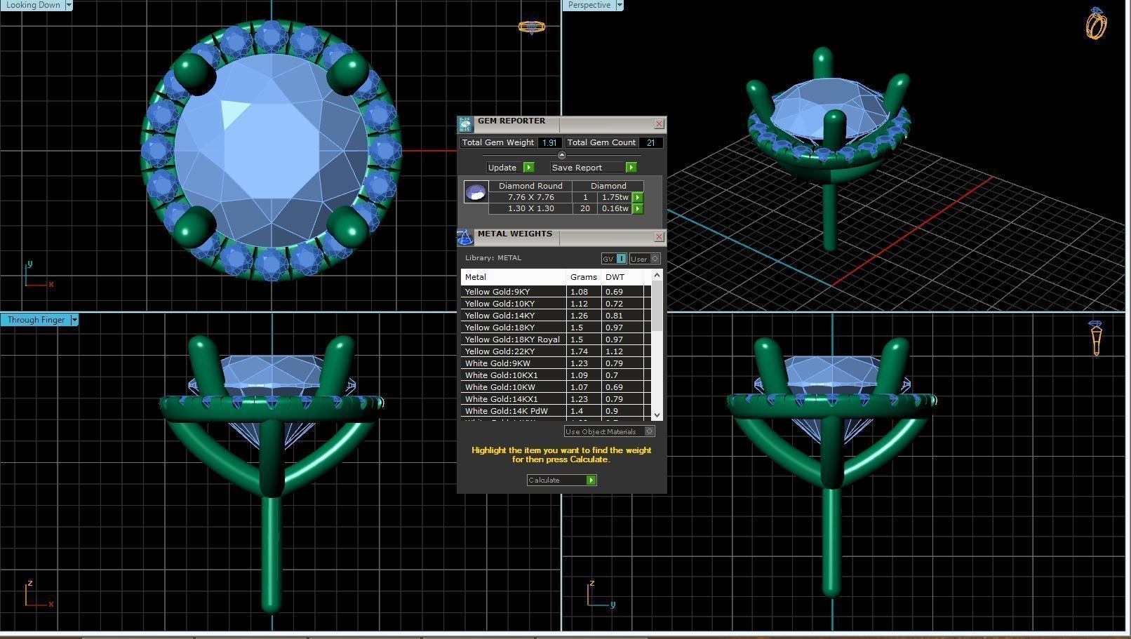 BULK-STL-20 SHANK-171 HEAD Files 3D print model_163