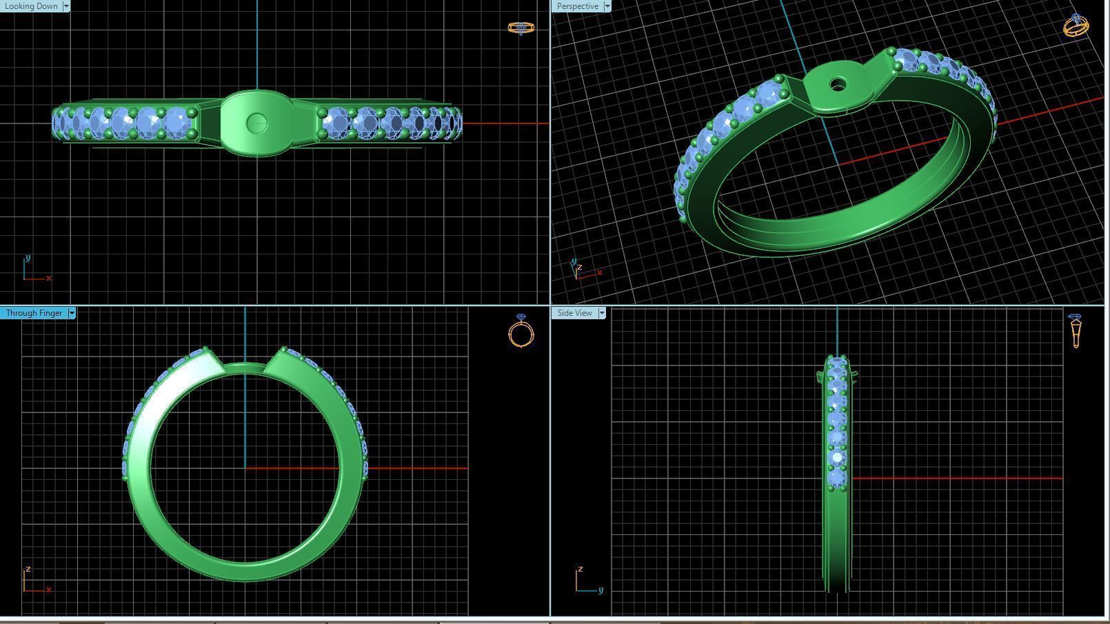 BULK-STL-20 SHANK-171 HEAD Files 3D print model_5