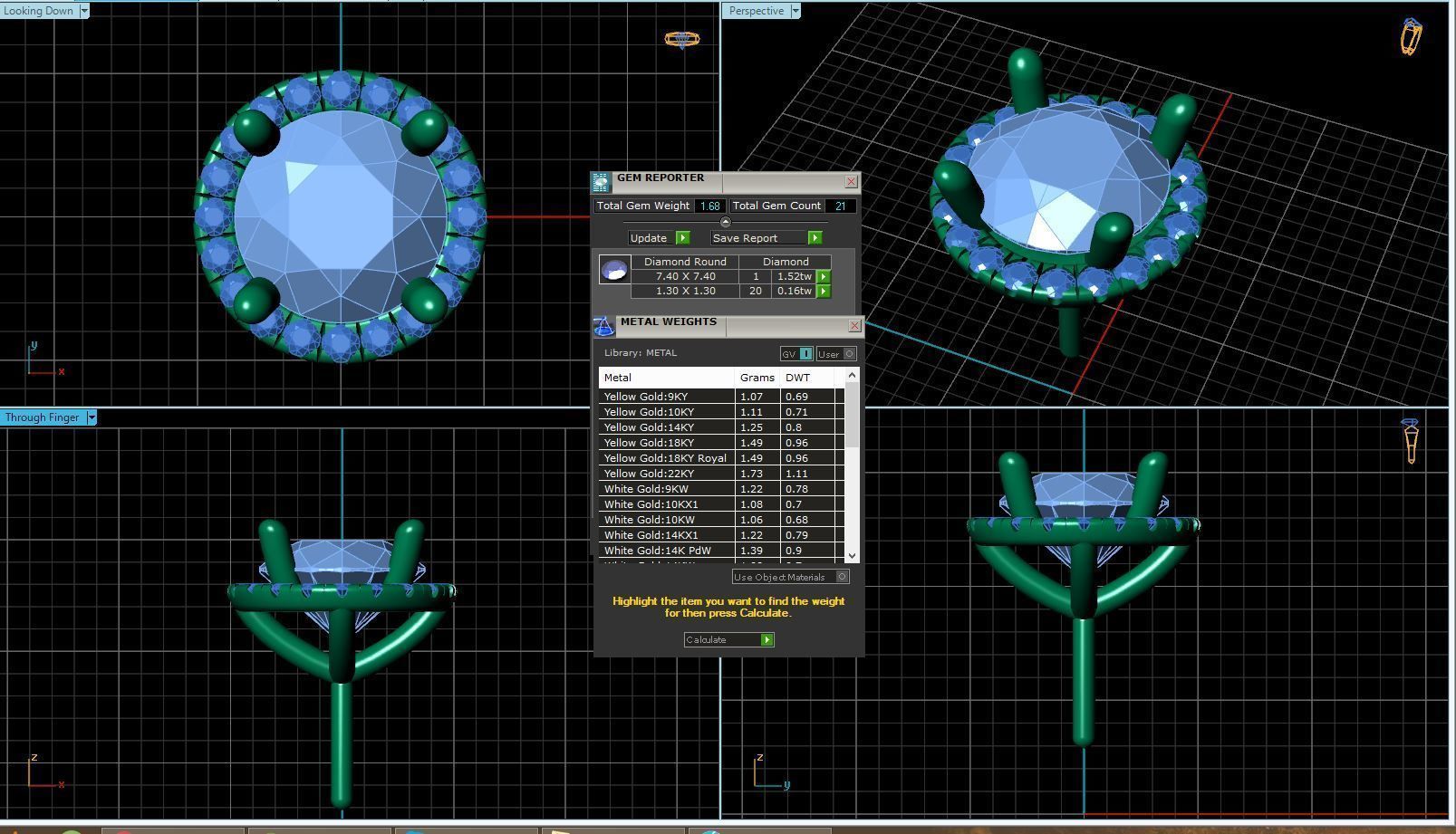 BULK-STL-20 SHANK-171 HEAD Files 3D print model_161
