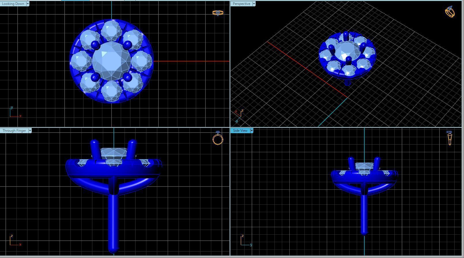 BULK-STL-20 SHANK-171 HEAD Files 3D print model_184