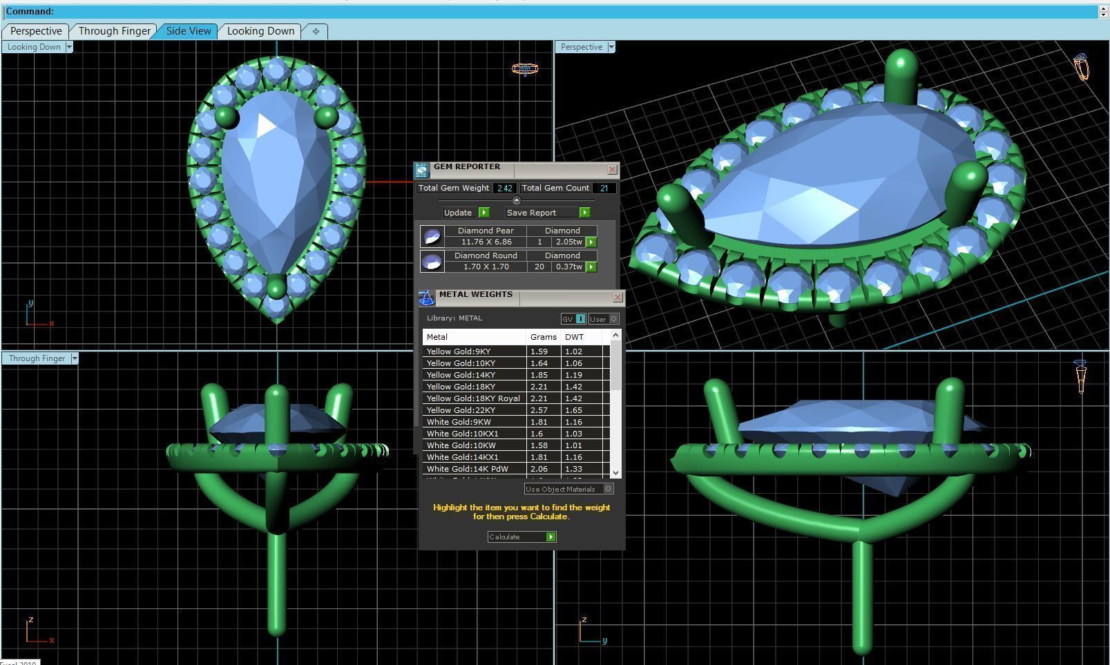 BULK-STL-20 SHANK-171 HEAD Files 3D print model_145