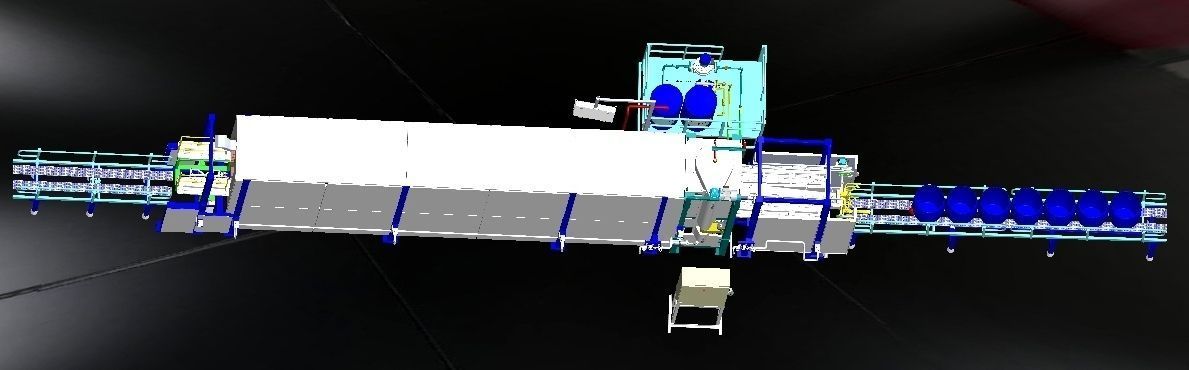 Pneumatic Conveyor For Sugar Feed Free 3D model_1
