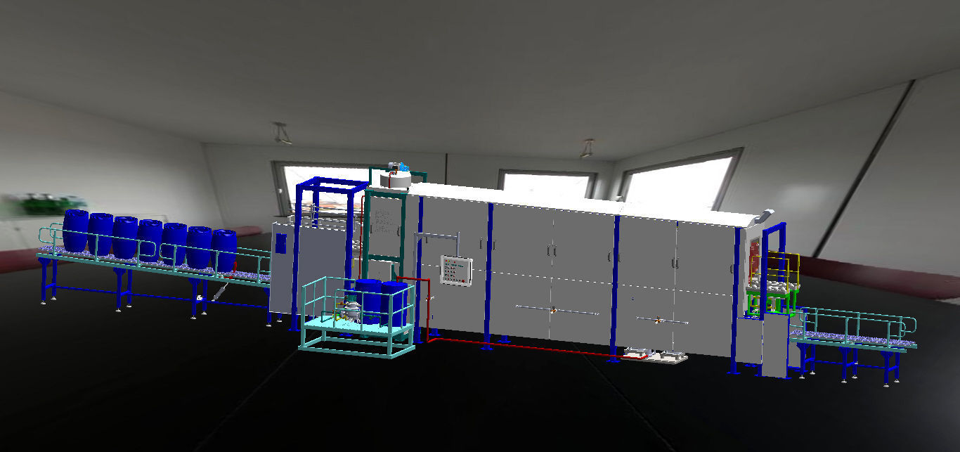 Pneumatic Conveyor For Sugar Feed Free 3D model_2