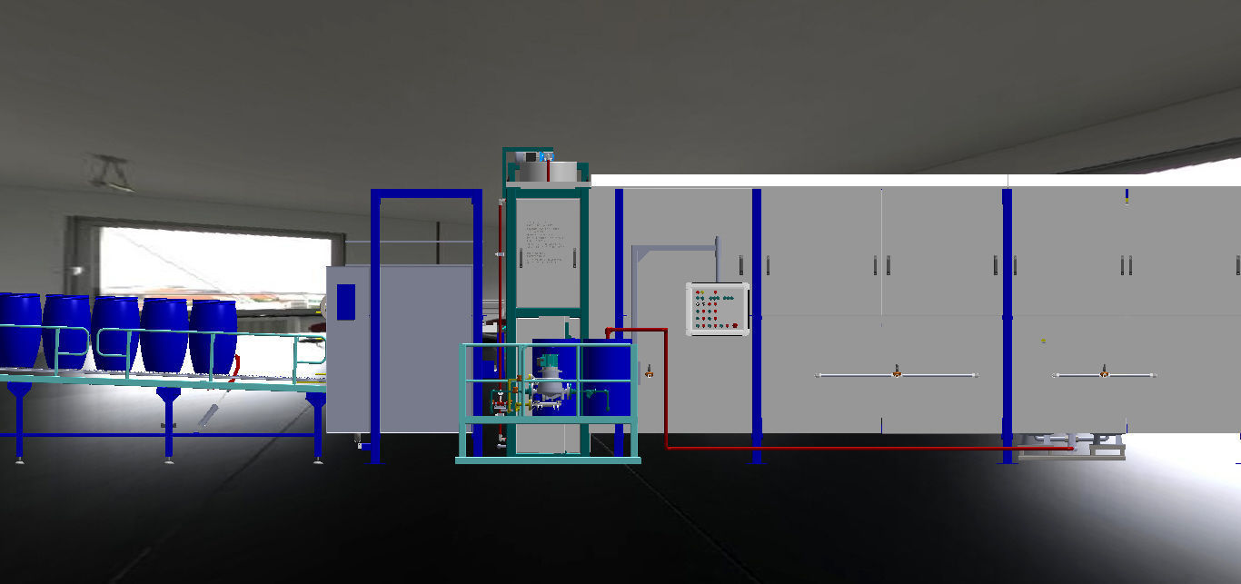 Pneumatic Conveyor For Sugar Feed Free 3D model_3