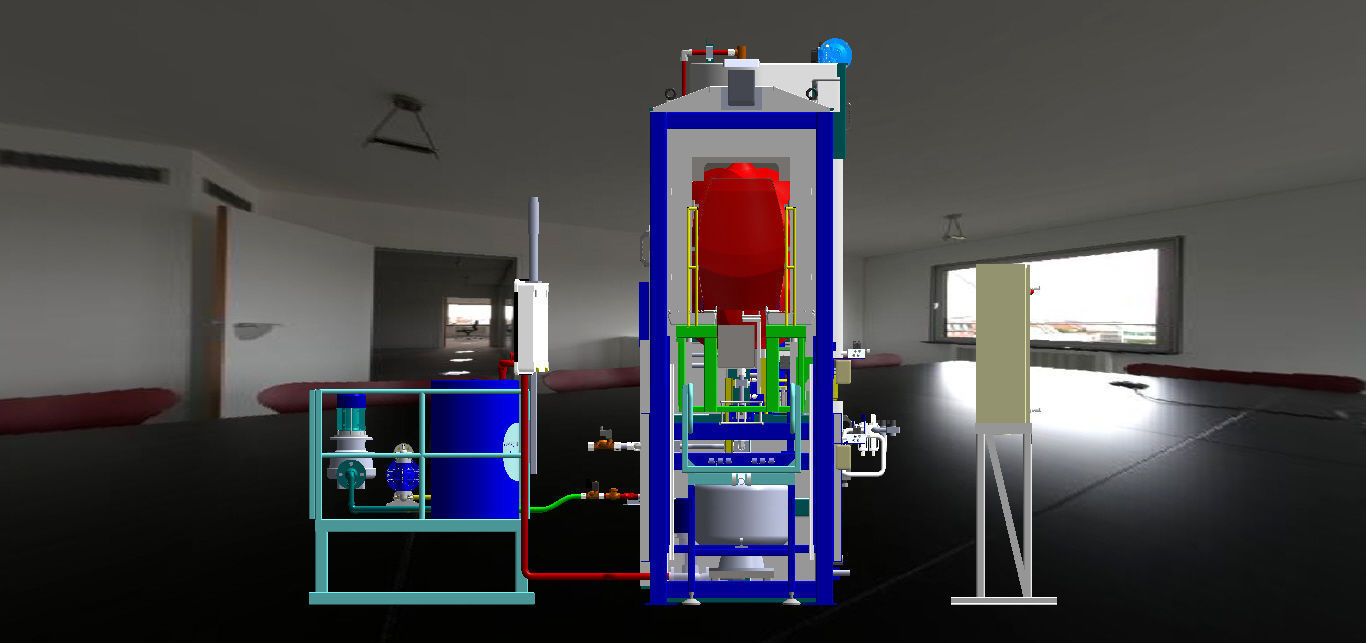Pneumatic Conveyor For Sugar Feed Free 3D model_4