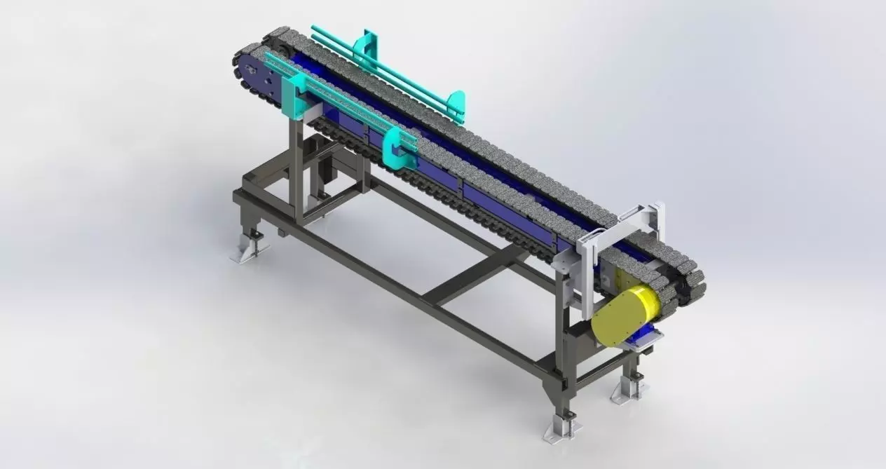 LOADING CONVEYOR Free 3D model_0