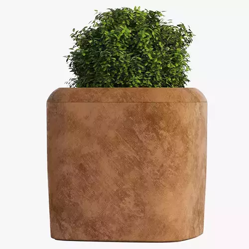 40X40 planter 3D model