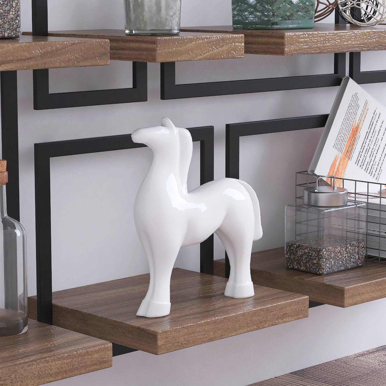 shelfmate kitchen shelf with pots and pans 3D model_6