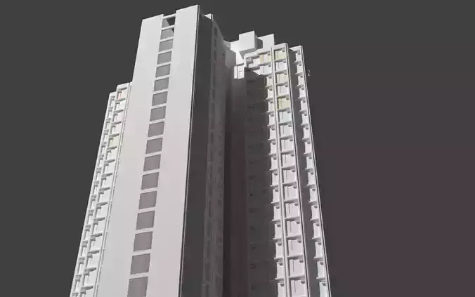 Hong Kong Apartment Building       Concorde Type