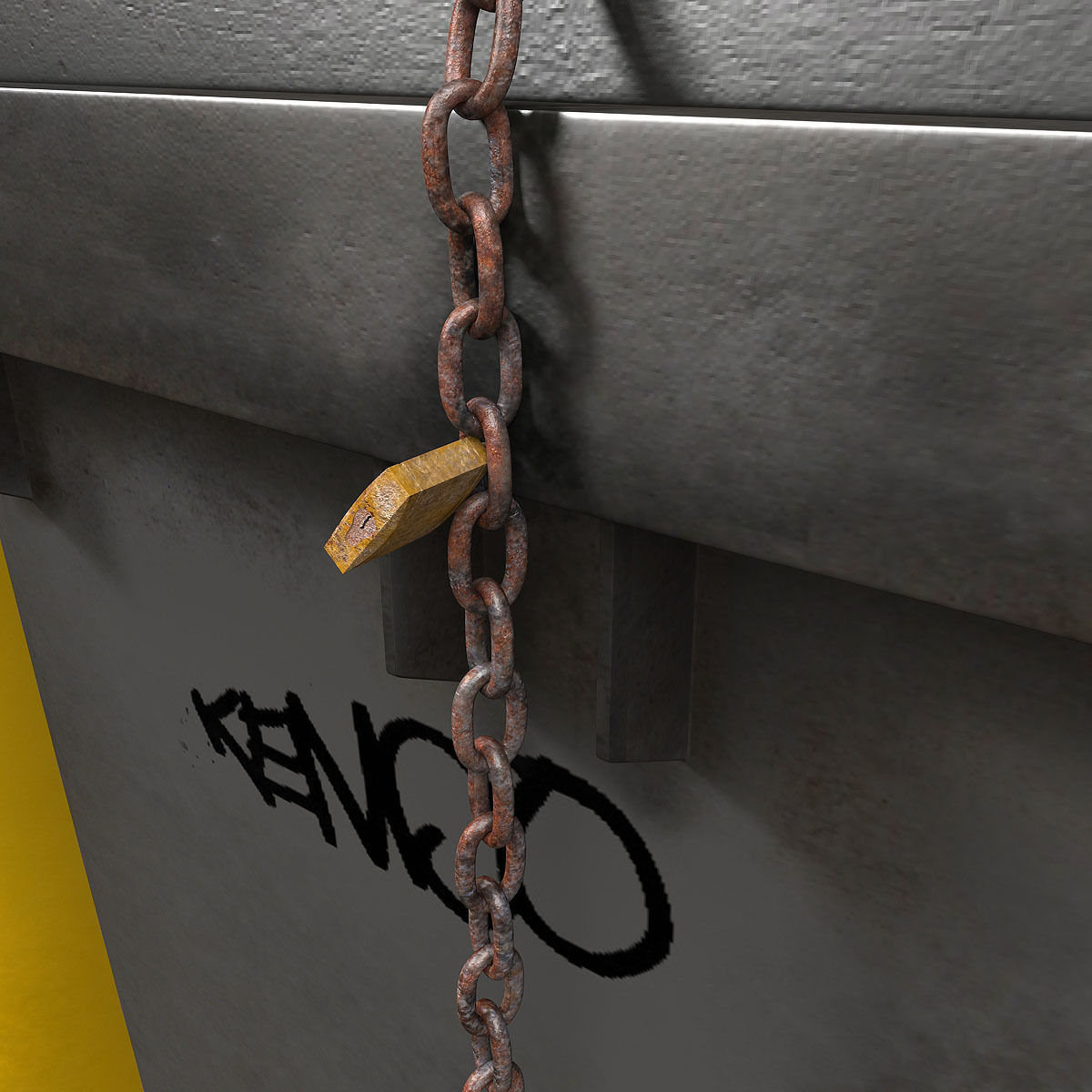 Wheelie Bin Kit With Rubbish 3D model_22