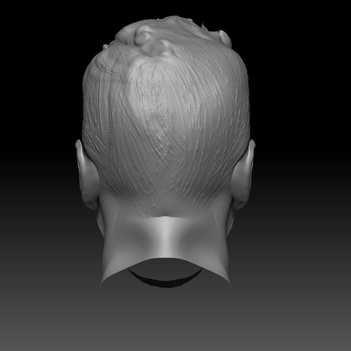 Robert Downey Jr 3D Model Head 3D model_5