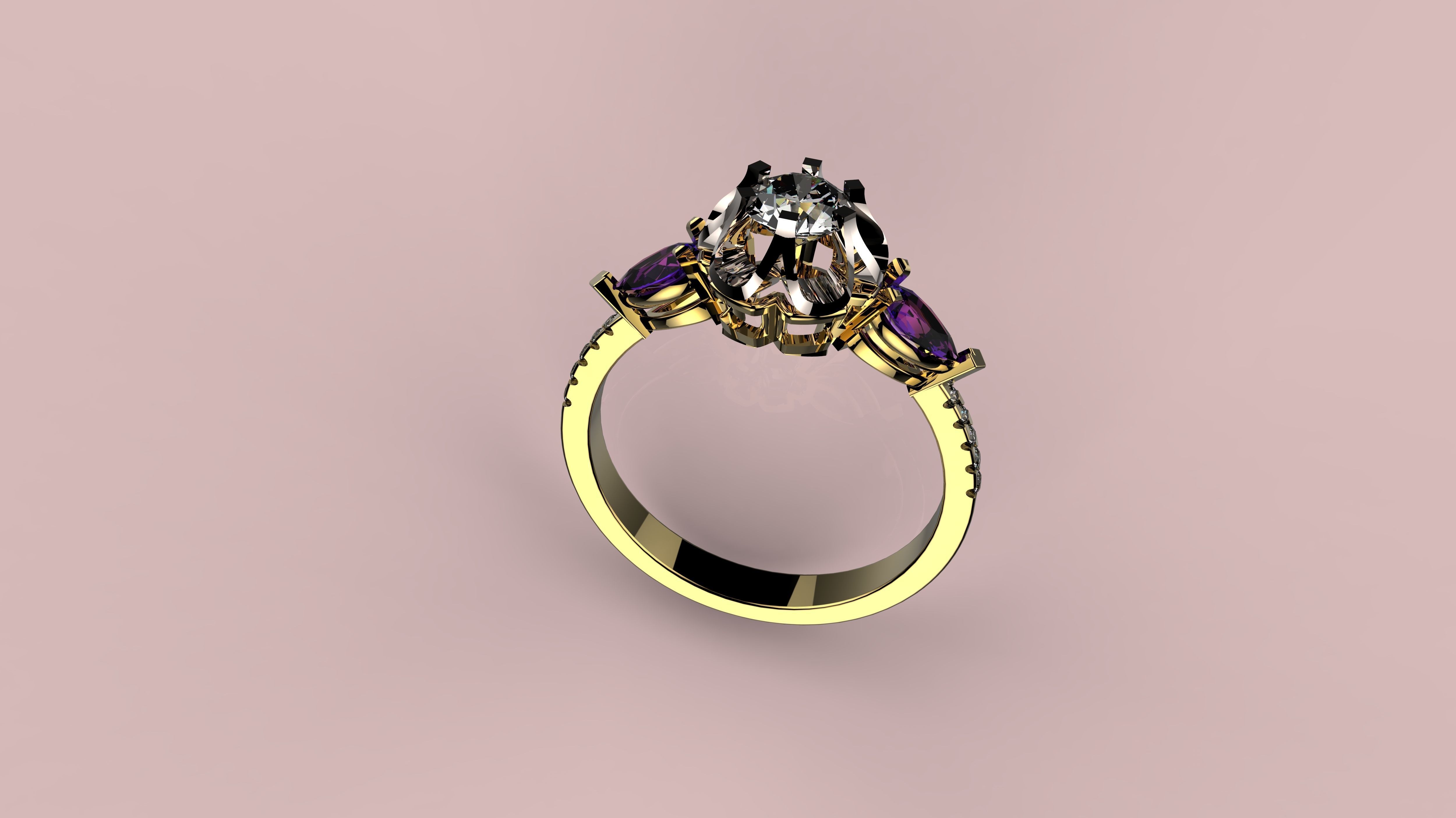 A RINGS N19 3D print model_2