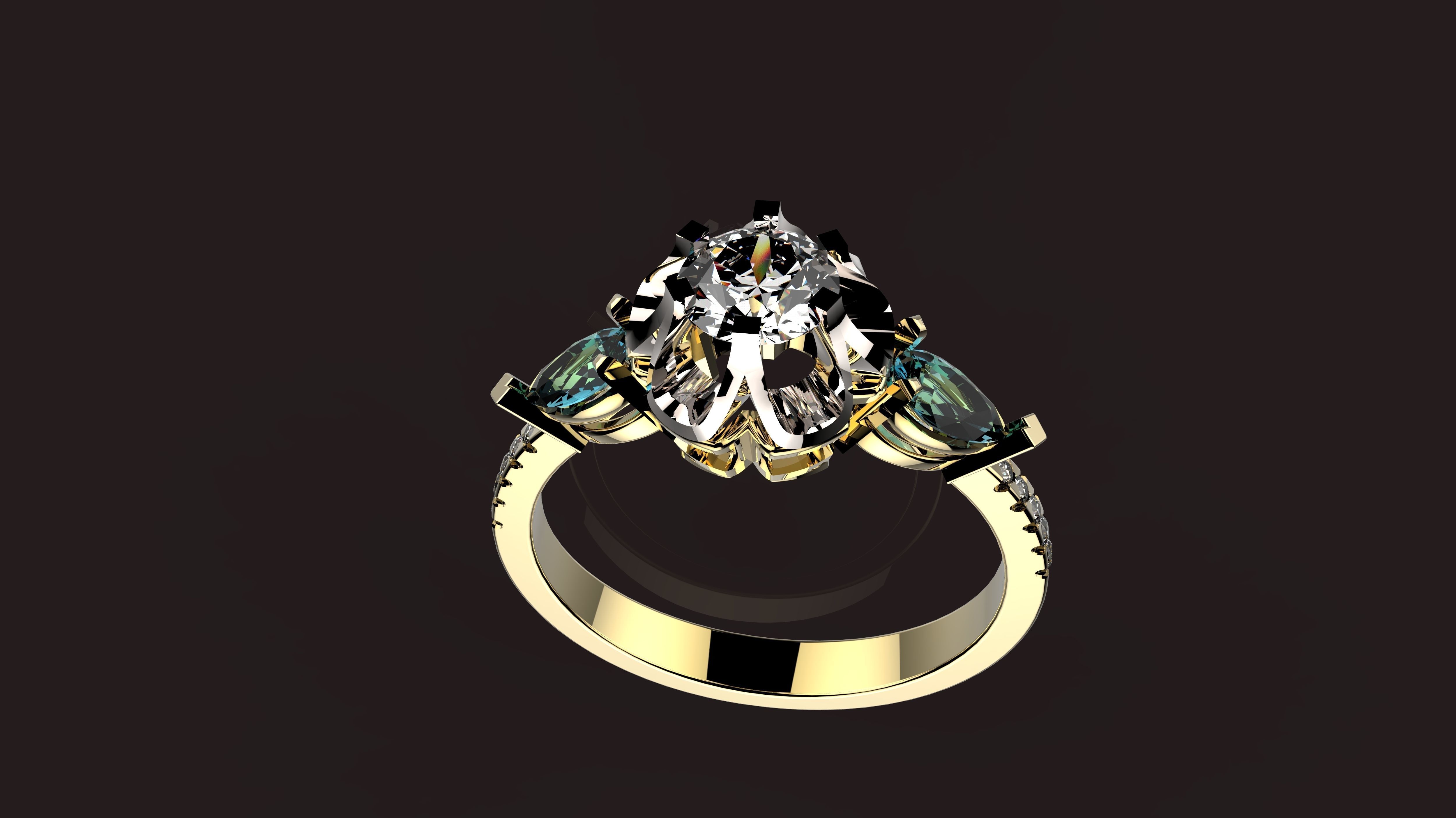 A RINGS N19 3D print model_1