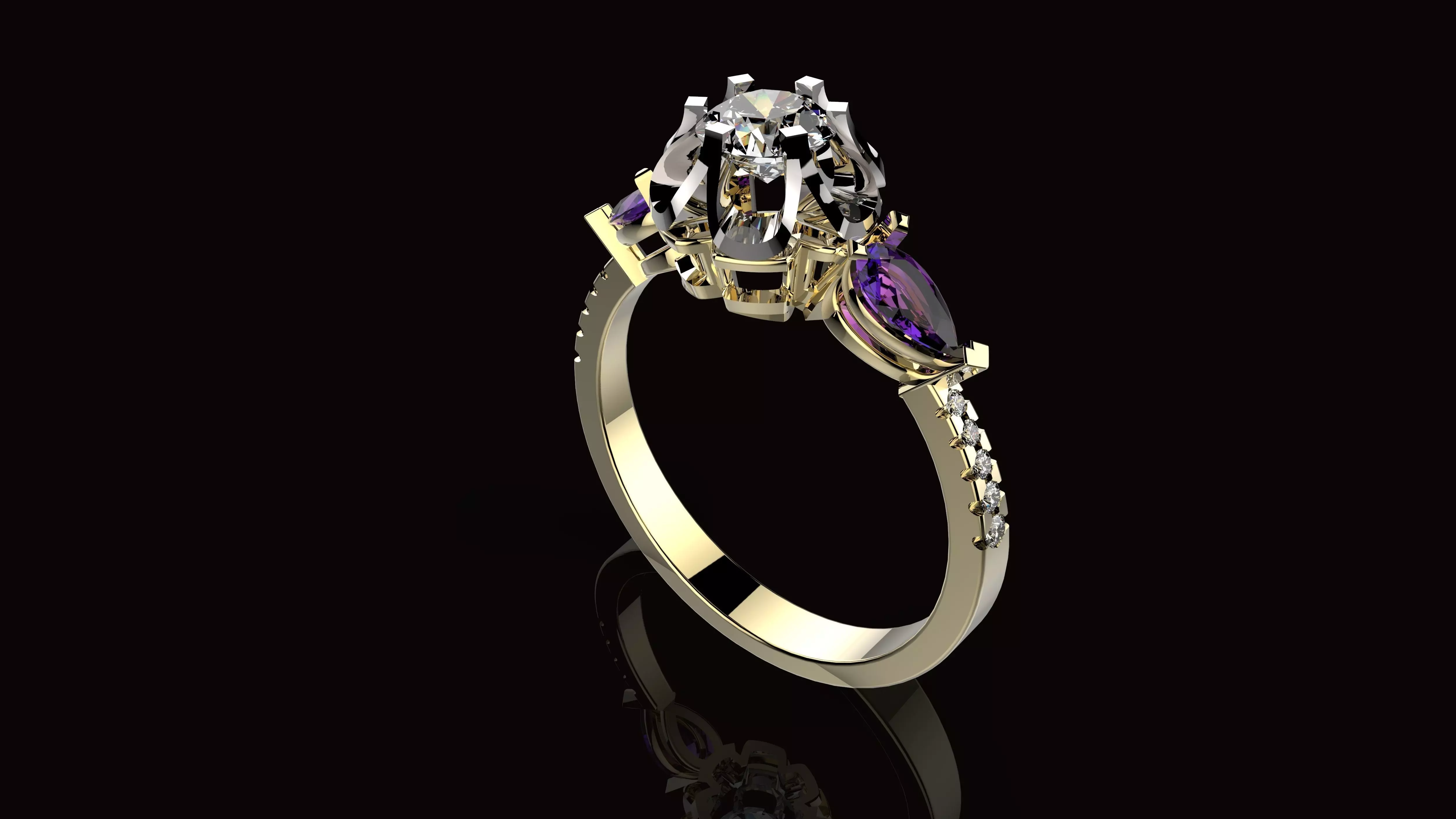 A RINGS N19 3D print model_0