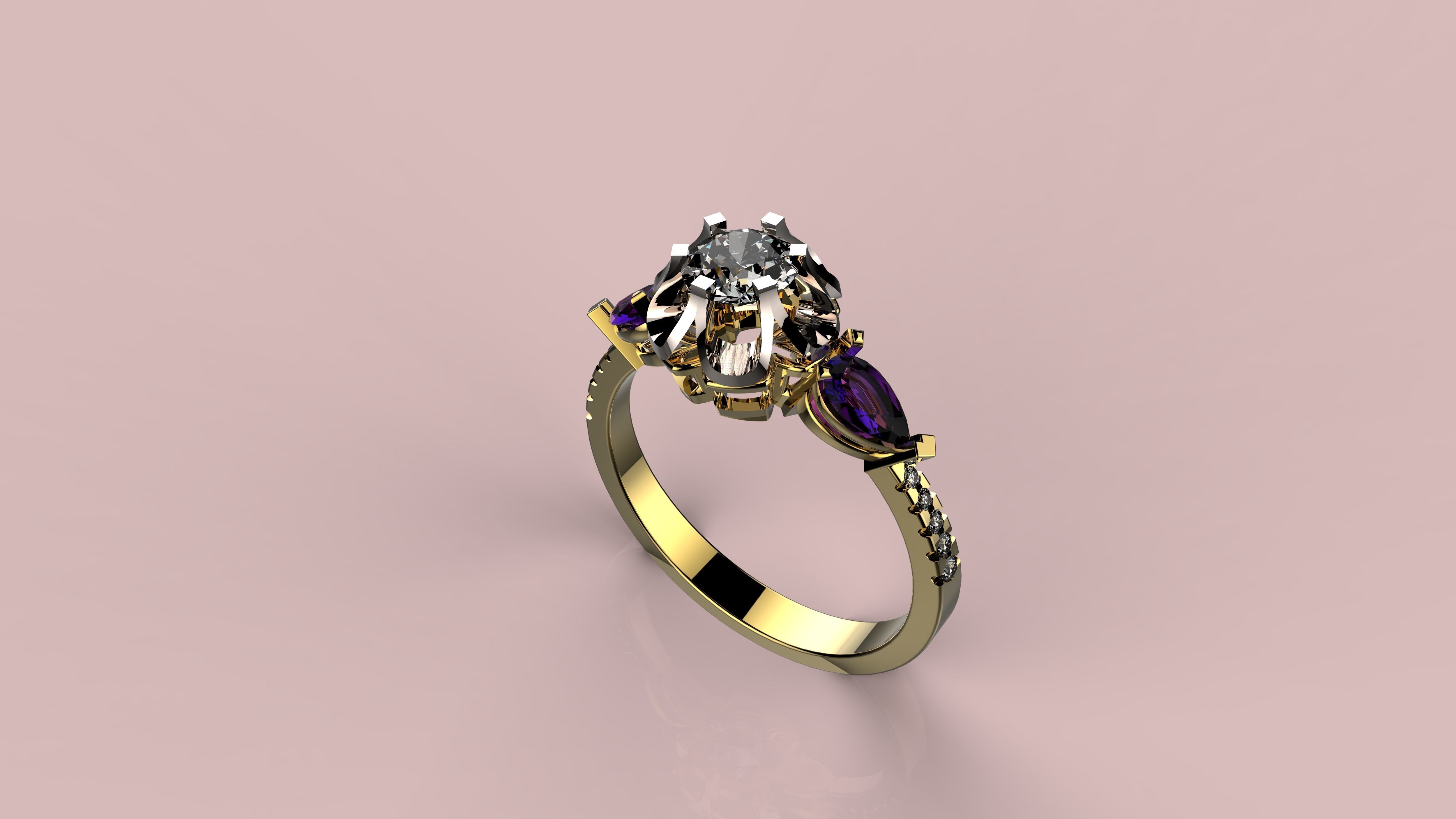 A RINGS N19 3D print model_4