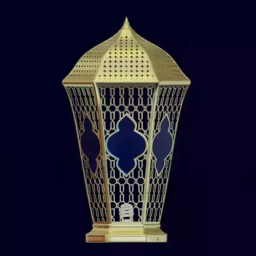 Arabic patterned lantern