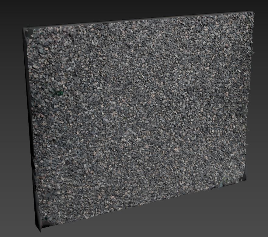 Ultra realistic Gravel Scan  3D model_5