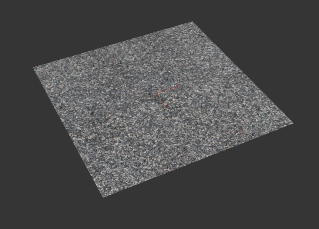 Ultra realistic Gravel Scan  3D model_4