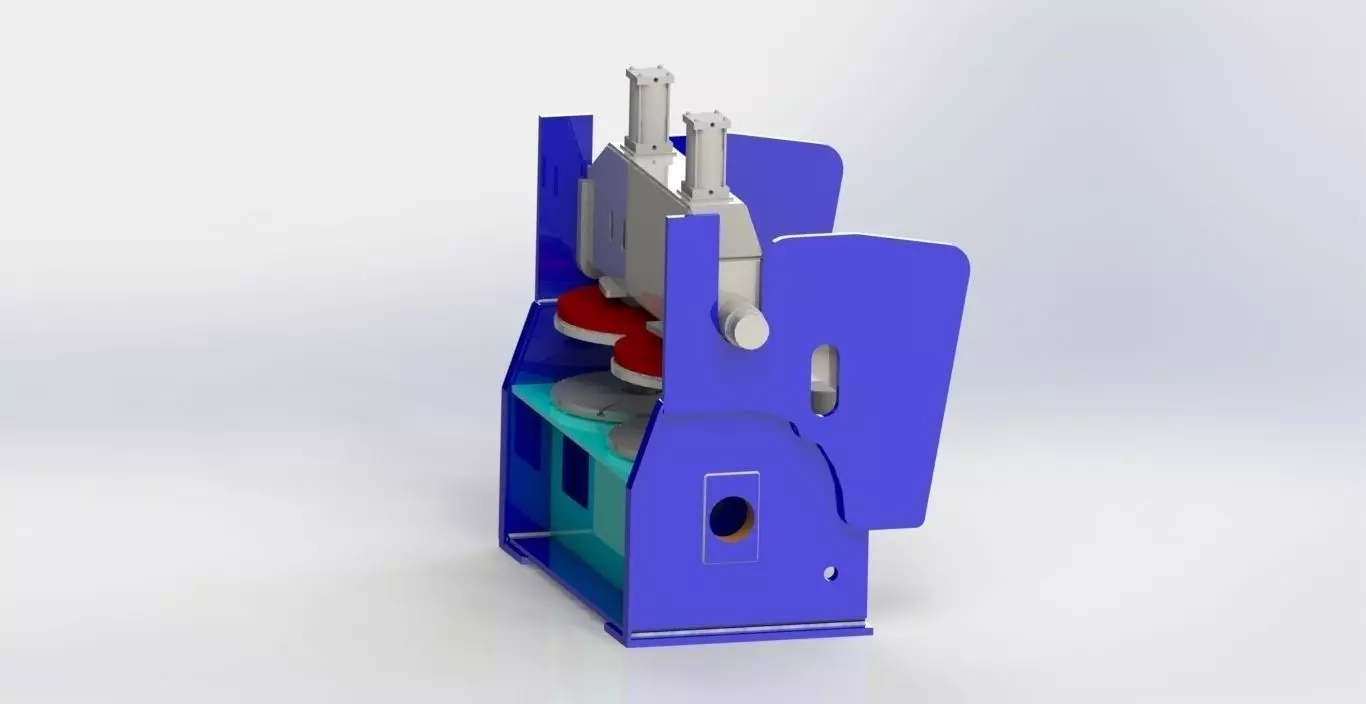 MECHANICALTYREPRESSMACHINE MC NEIL 42 INCH Free 3D model_0