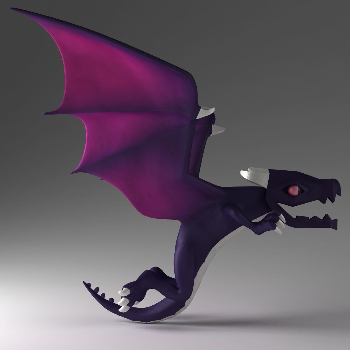 Dragon 3D model_10