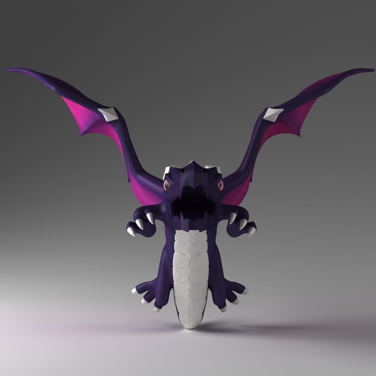 Dragon 3D model_2