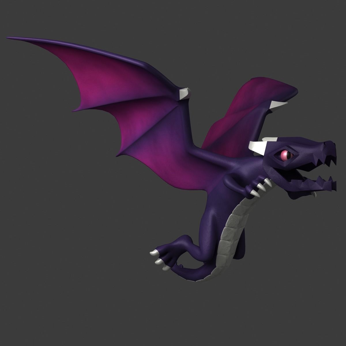 Dragon 3D model_14