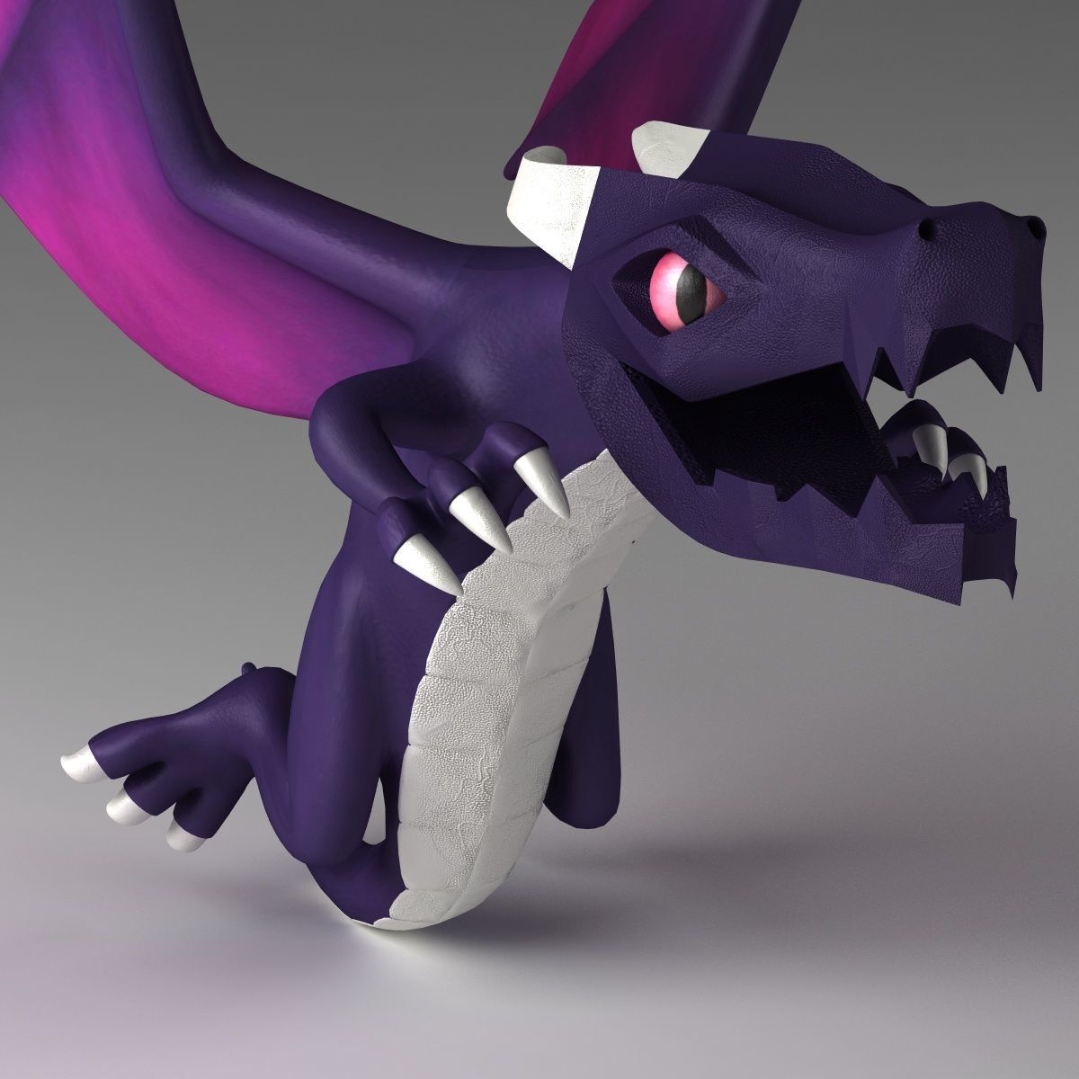 Dragon 3D model_8