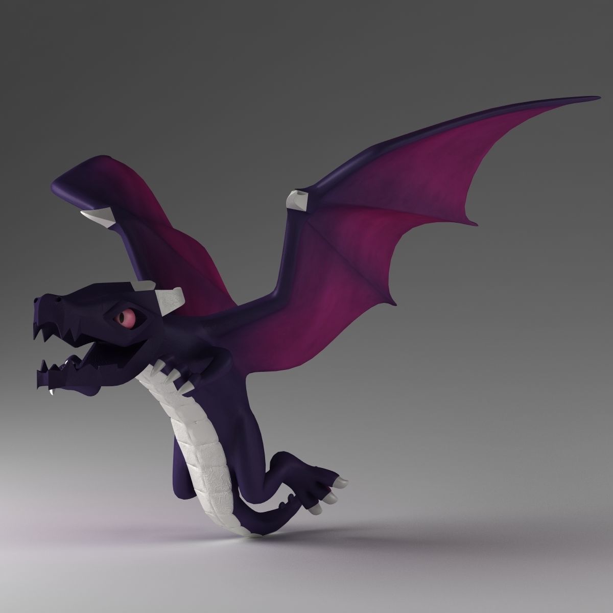 Dragon 3D model_3