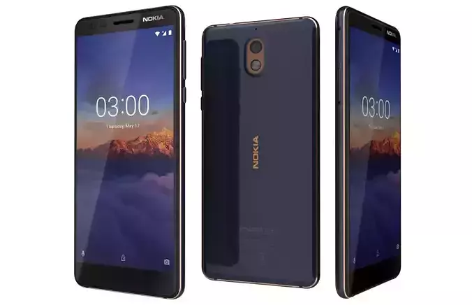 Nokia 3 Point 1 Blue Copper