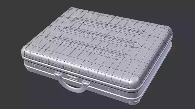 Case box modeling for subdiv 3D model