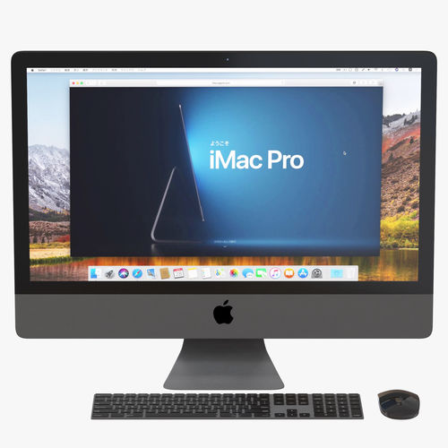 iMac Pro 3D model