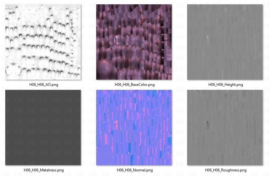 3D Hair style for Man TypeB V01 Low-poly 3D model_46