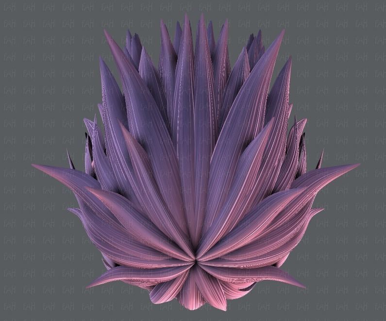 3D Hair style for Man TypeB V01 Low-poly 3D model_33