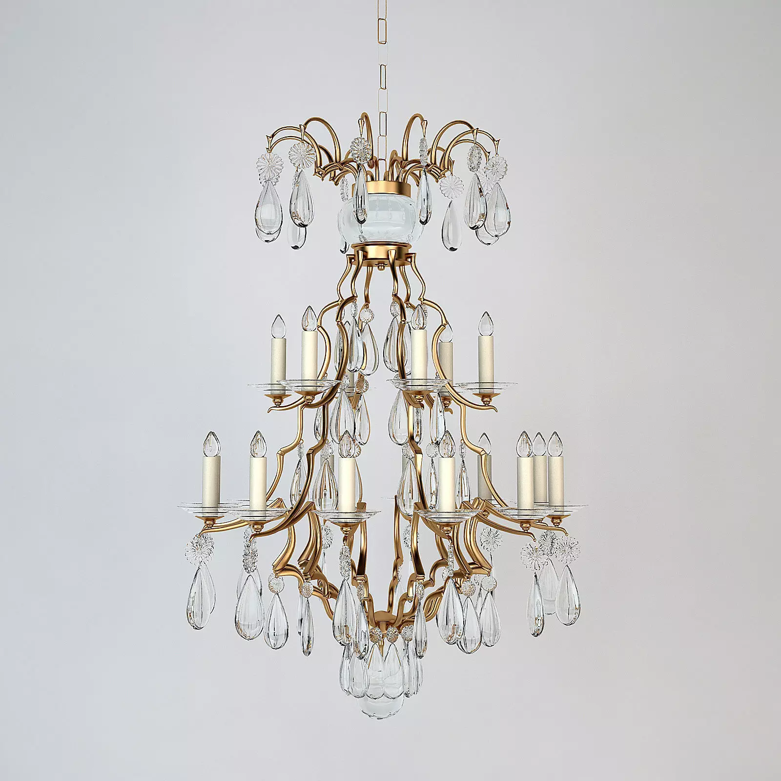 Vaughan Chandelier Cl34 3D model