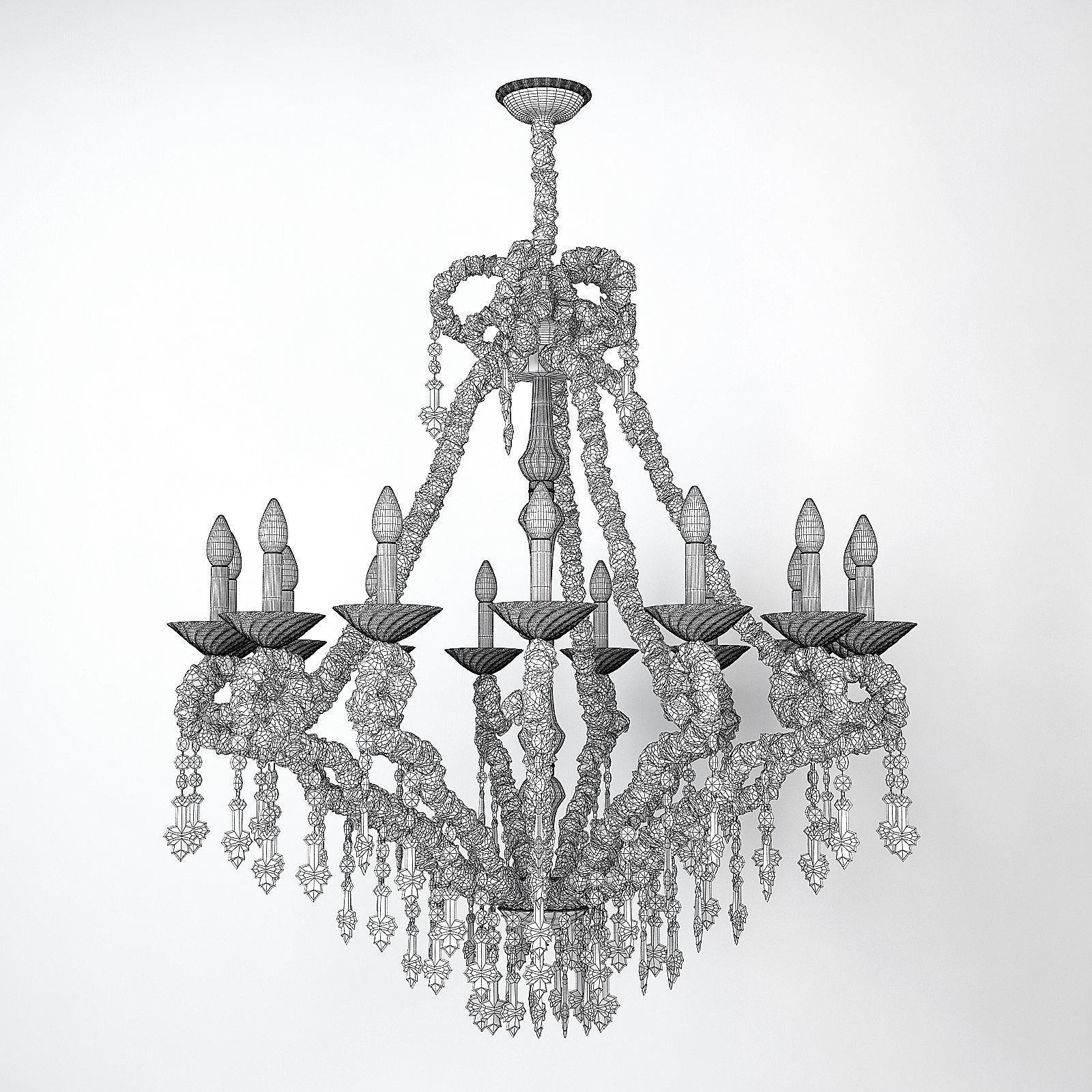 Visionnaire Aslan Chandelier 3D model_3