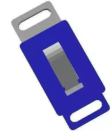 Box clasps 28 - Library techique 3D - Conception of jewels 3D print model