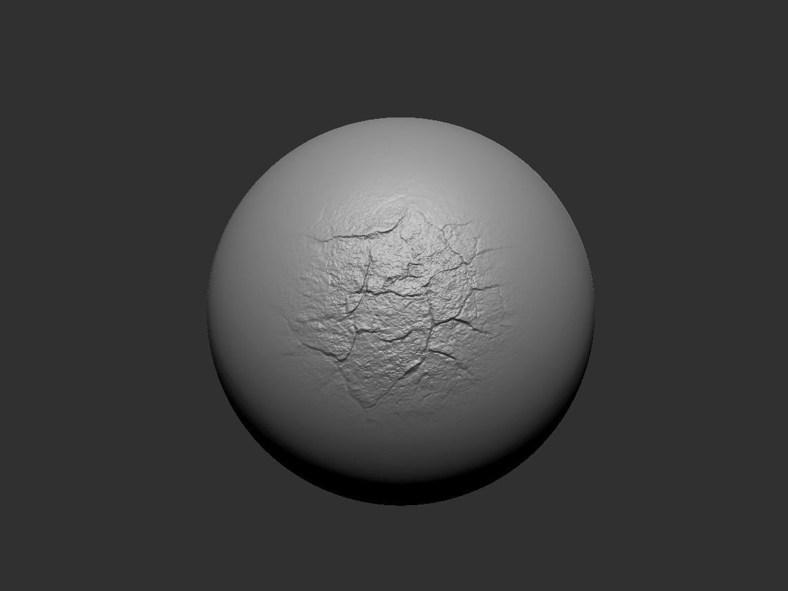 Zbrush Alpha Pack Rock Set3 for Free Texture_6