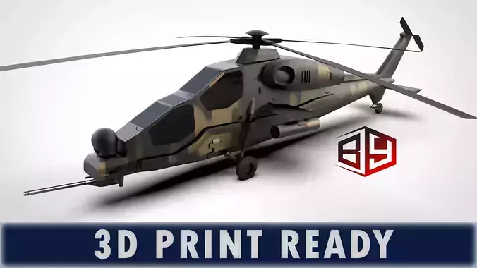 Attack T-129  - Atak T-129 3D Printable Model