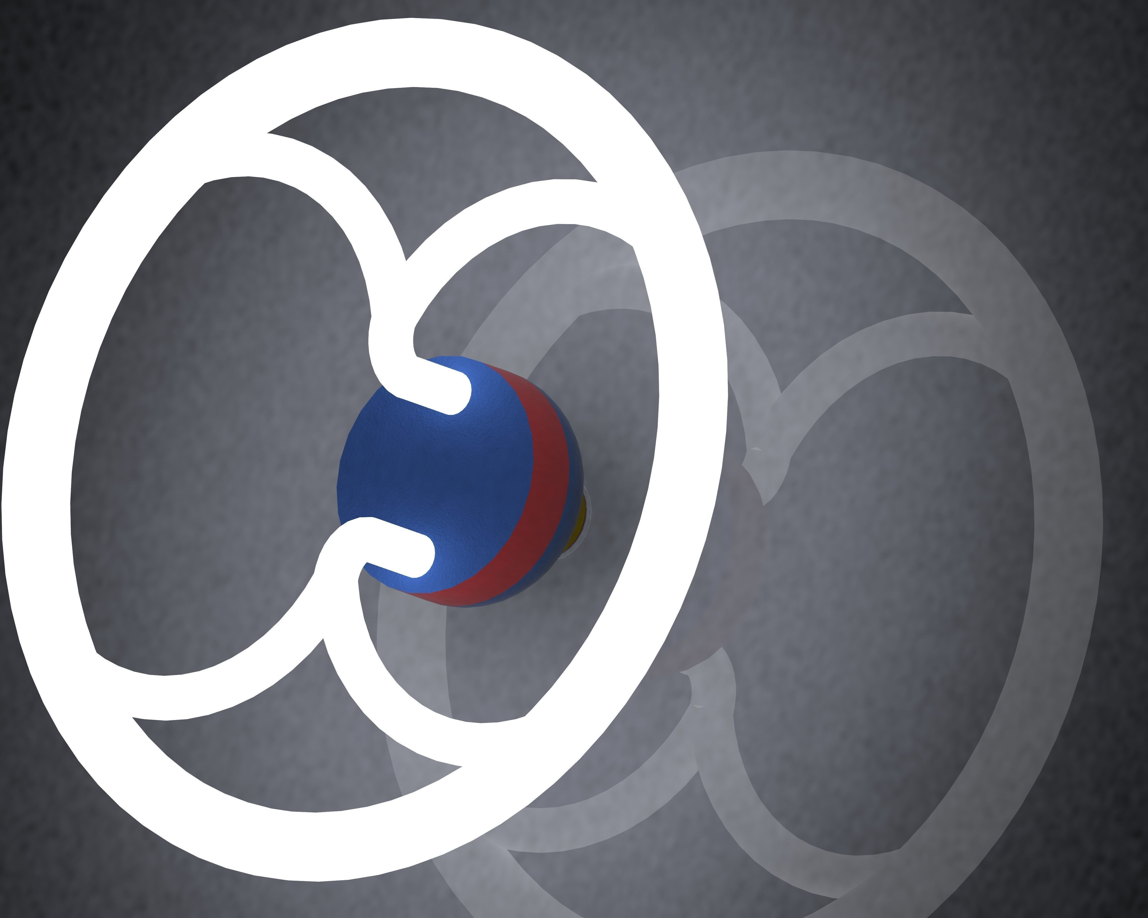 Steering Led 3D print model_1