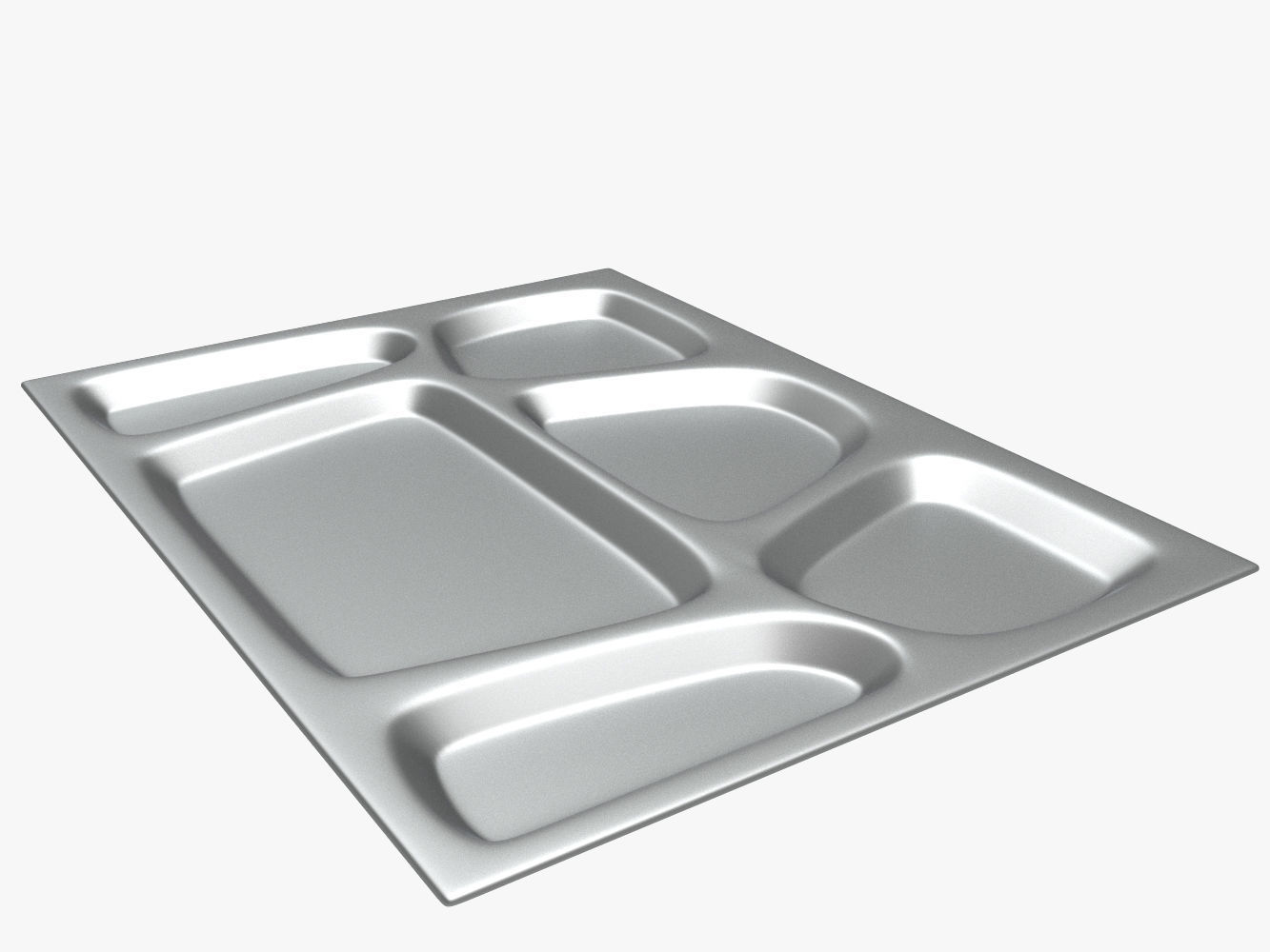 Army Tray 3D model_2