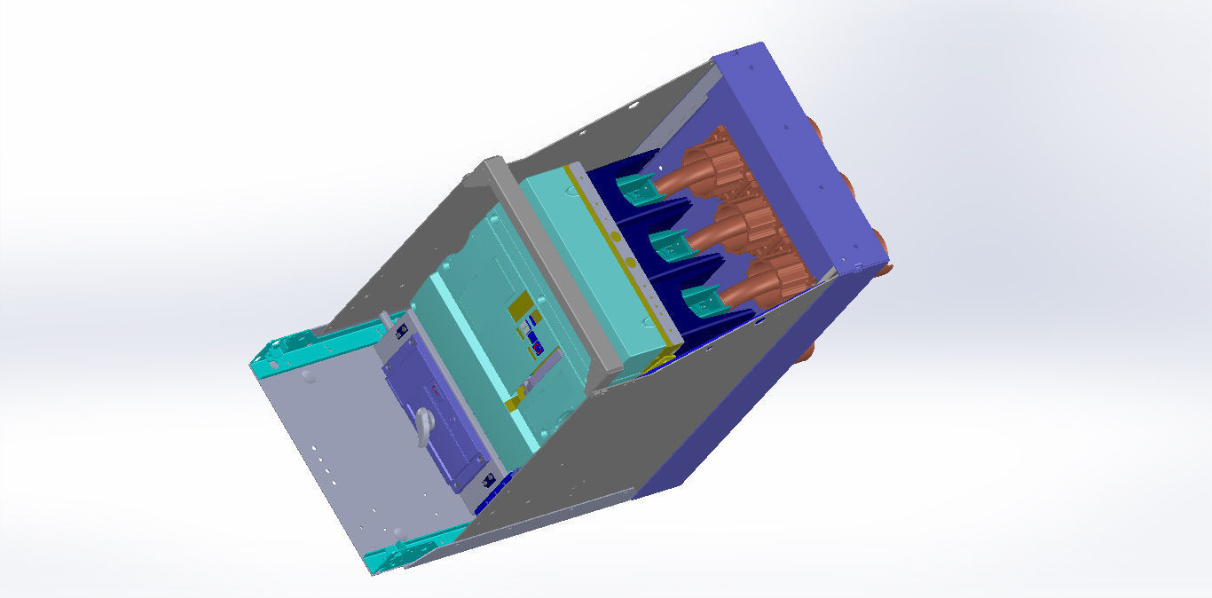 INTERFACE CRADLE FOR EVOLIS E145 Free 3D model_2