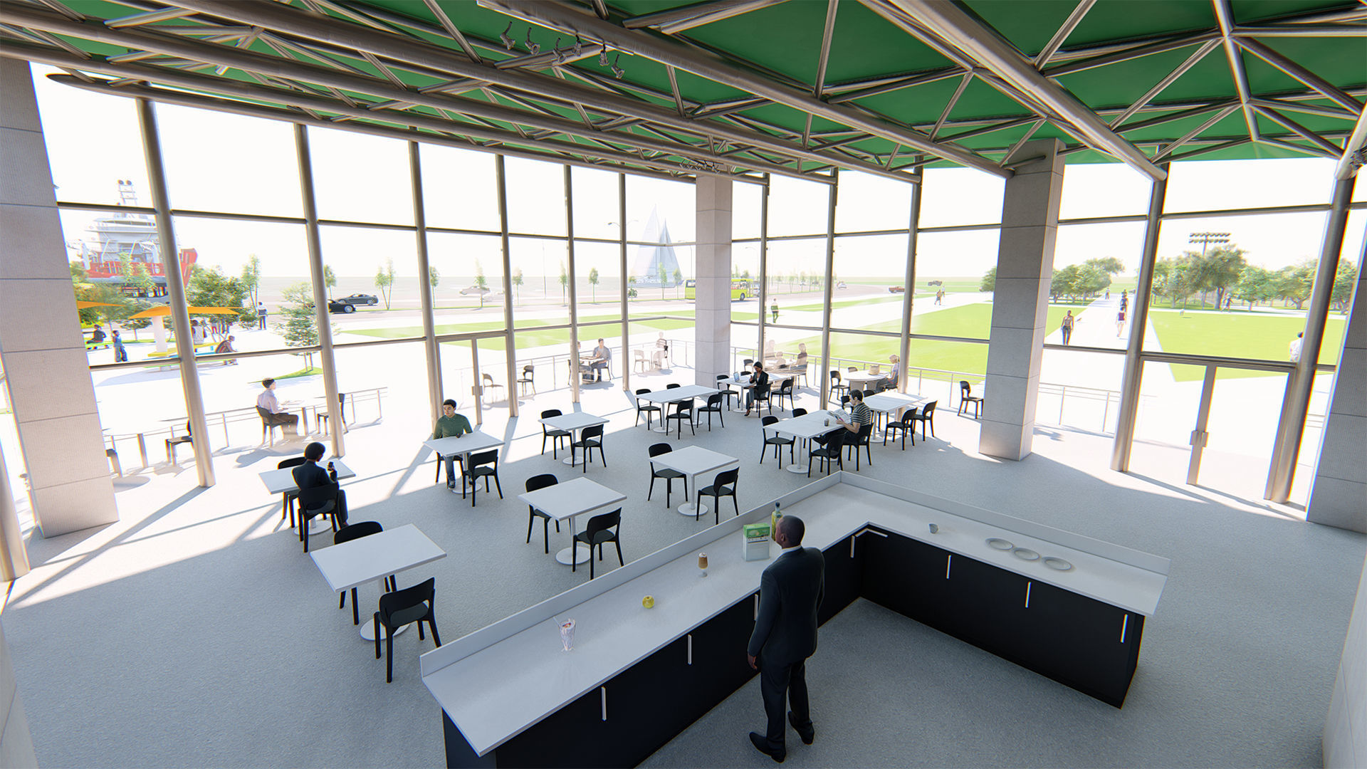 Center of Regulatory 3D model_3