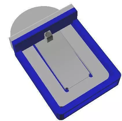 Box clasps 29 - Library techique 3D - Conception of jewels 3D print model_0